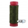 AURIFIL FIL DE LAINE LANA 8960 Shaded Moss - Petite bobine de 50 mètres