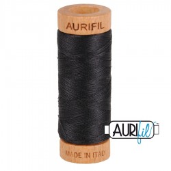 AURIFIL MAKO 80 274m 4241 Very Dark Grey