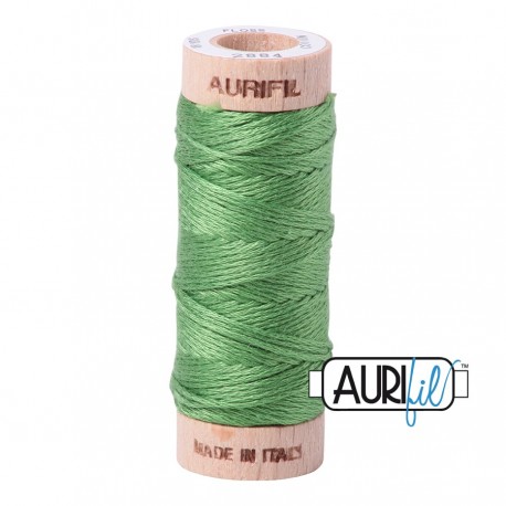 FIL COTON AURIFLOSS AURIFIL 2884 Green Yellow