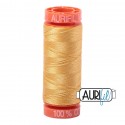 AURIFIL FIL COTON MAKO 50 200m 2134 Spun Gold