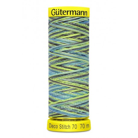 FIL DECO STITCH 70 GÜTERMANN 70m N° 9852 Multicolore