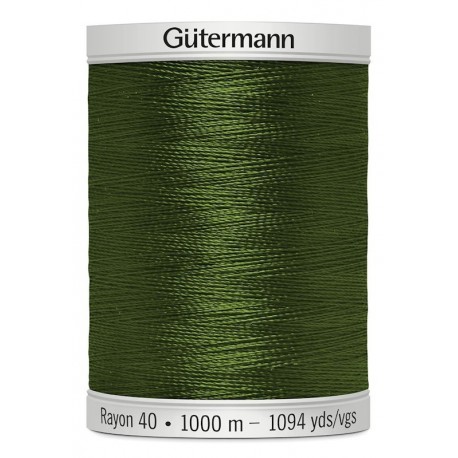 SULKY RAYON 40 1000m 1176 Medium Dark Avocado