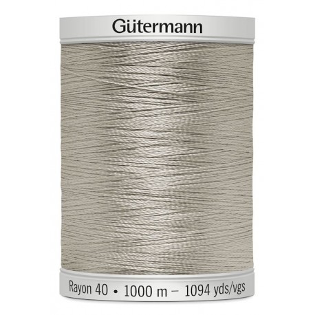 SULKY RAYON 40 1000m 1218 Silver Gray