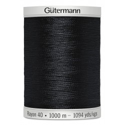 SULKY RAYON 40 1000m 1234 Almost Black