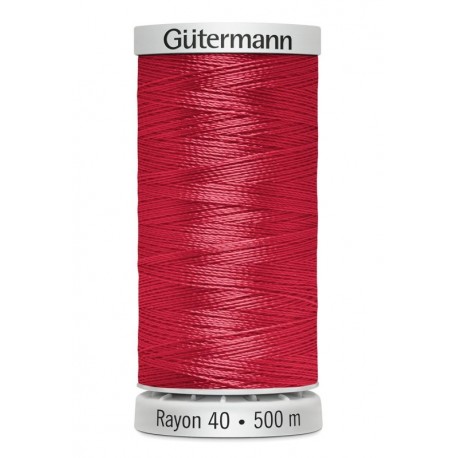 SULKY RAYON 40 500m 1188 Red Geranium