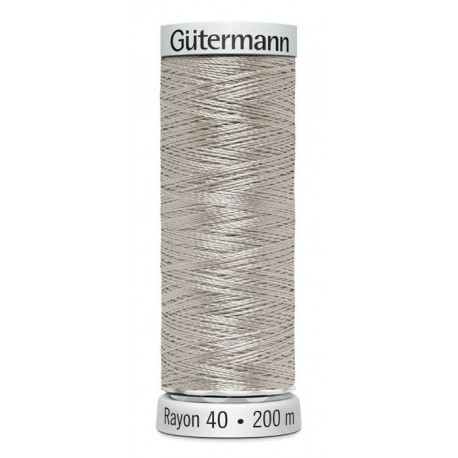 SULKY RAYON 40 200m 1218 Silver Gray