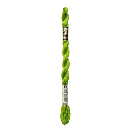 Coton Perlé 5 N° 907 Granny smith (25m)