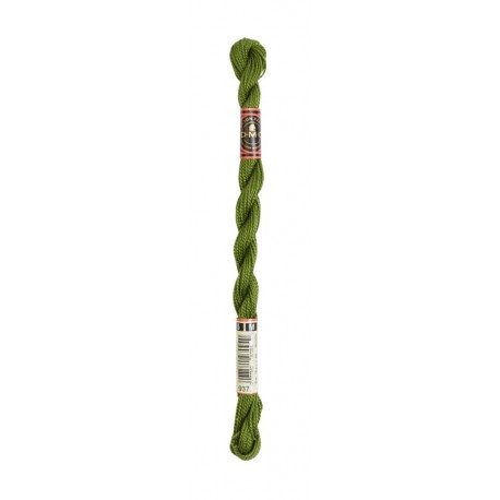 Coton Perlé 5 N° 937 Vert mousse (15m)