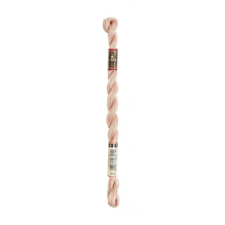 Coton Perlé 8 N° 842 Cordage beige (25m)