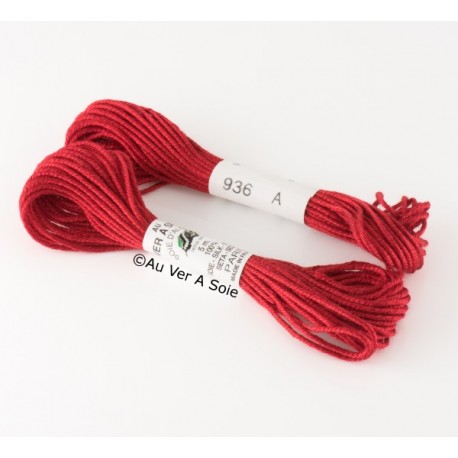 Soie d'Alger N° 936 Gamme Coquelicot (5m)