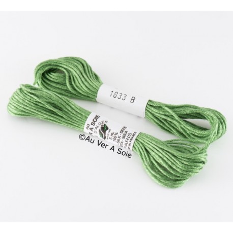 Soie d'Alger N° 1833 Gamme Vert Bouteille (5m)