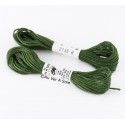 Soie d'Alger N° 2136 Gamme Vert Oeillet (5m)