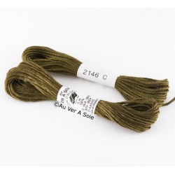 Soie d'Alger N° 2146 Gamme Vert Raisin (5m)