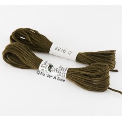 Soie d'Alger N° 2216 Gamme Vert Laurier (5m)