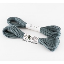 Soie d'Alger N° 2758 Gamme Cyan antique (5m)