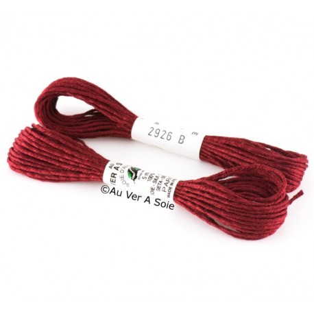 Soie d'Alger N° 2926 Gamme Rouge ancien (5m)