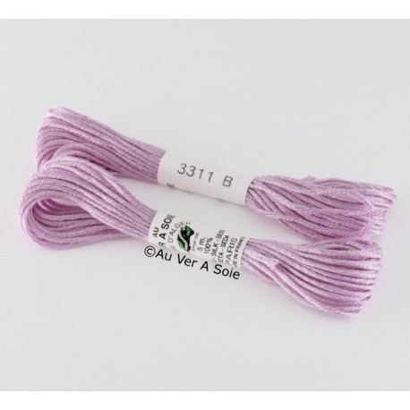 Soie d'Alger N° 3311 Gamme Lilas (5m)