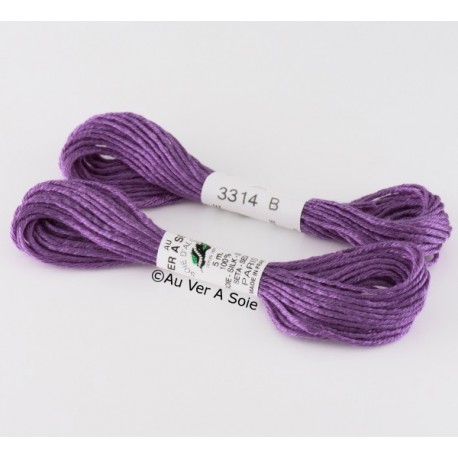 Soie d'Alger N° 3314 Gamme Lilas (5m)