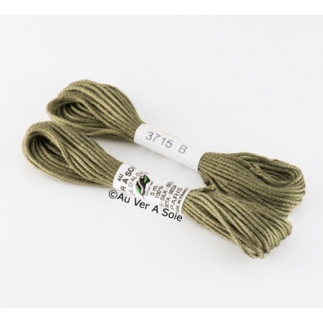 Soie d'Alger N° 3715 Gamme Gris-Vert (5m)