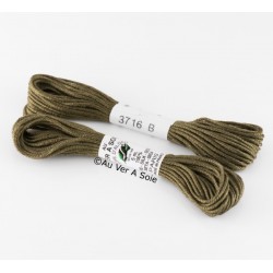 Soie d'Alger N° 3716 Gamme Gris-Vert (5m)