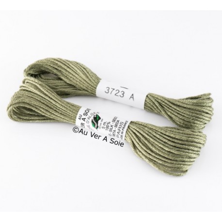 Soie d'Alger N° 3723 Gamme Vert Lys (5m)