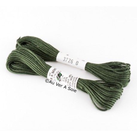 Soie d'Alger N° 3726 Gamme Vert Lys (5m)