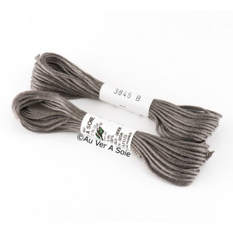 Soie d'Alger N° 3845 Gamme Gris argent (5m)