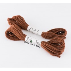 Soie d'Alger N° 4115 Gamme Gris ramier (5m)