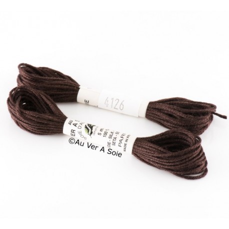 Soie d'Alger N° 4126 Gamme Marron (5m)