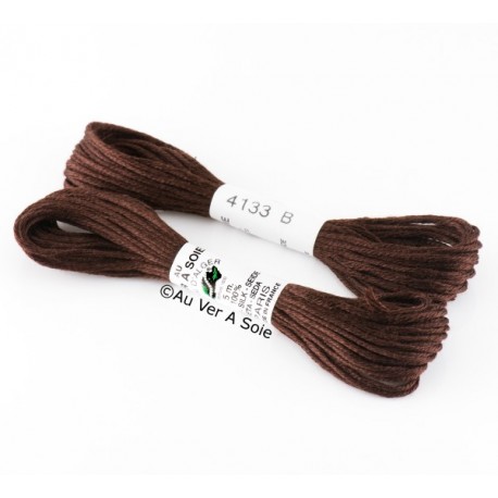 Soie d'Alger N° 4133 Gamme Marron (5m)