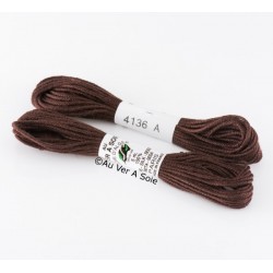 Soie d'Alger N° 4136 Gamme Marron (5m)