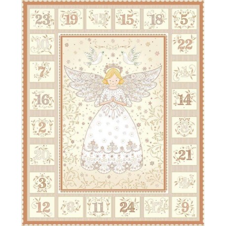 Calendrier de l'Avent ANGEL ADVENT CREAM Réf. 042-Q par Makower