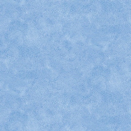 Tissu patchwork Dimples par Makower 1867.B9 Wild Blue