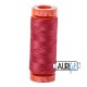 FIL COTON MAKO 50 AURIFIL 2230 Red Peony - Petite bobine de 200 mètres