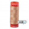 FIL COTON MAKO 50 AURIFIL 2318 Cachemire - Petite bobine de 200 mètres