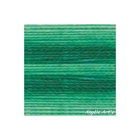 Coton Perlé 8 N° 125 Vert printemps ombré (80m)